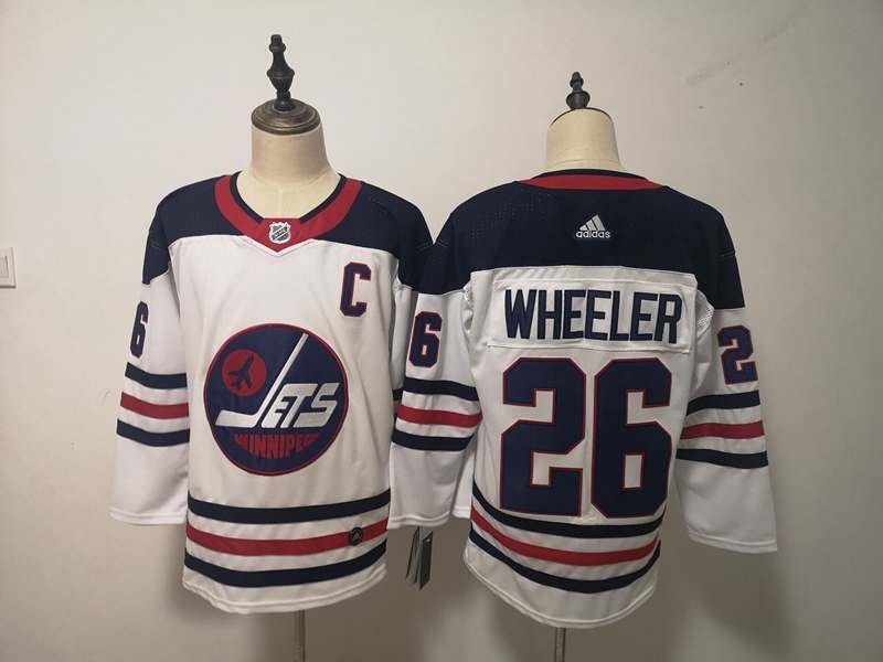 Winnipeg Jets White #26 WHEELER NHL Jersey 02 Winnipeg Jets White #26 WHEELER NHL Jersey 02