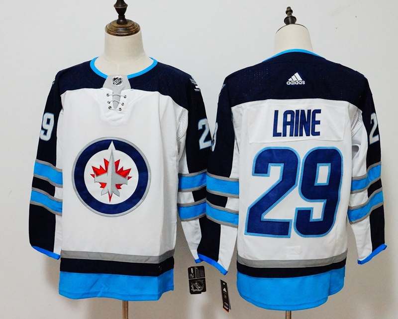 Winnipeg Jets White #29 LAINE NHL Jersey Winnipeg Jets White #29 LAINE NHL Jersey