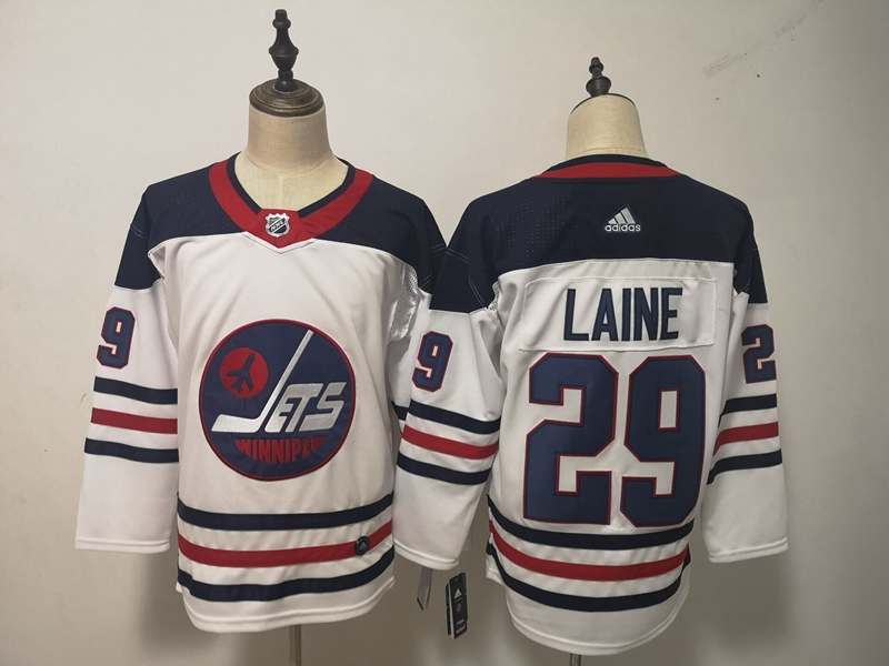 Winnipeg Jets White #29 LAINE NHL Jersey 02 Winnipeg Jets White #29 LAINE NHL Jersey 02