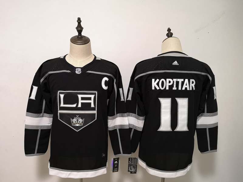 Los Angeles Kings #11 KOPITAR Black Women NHL Jersey Los Angeles Kings #11 KOPITAR Black Women NHL Jersey