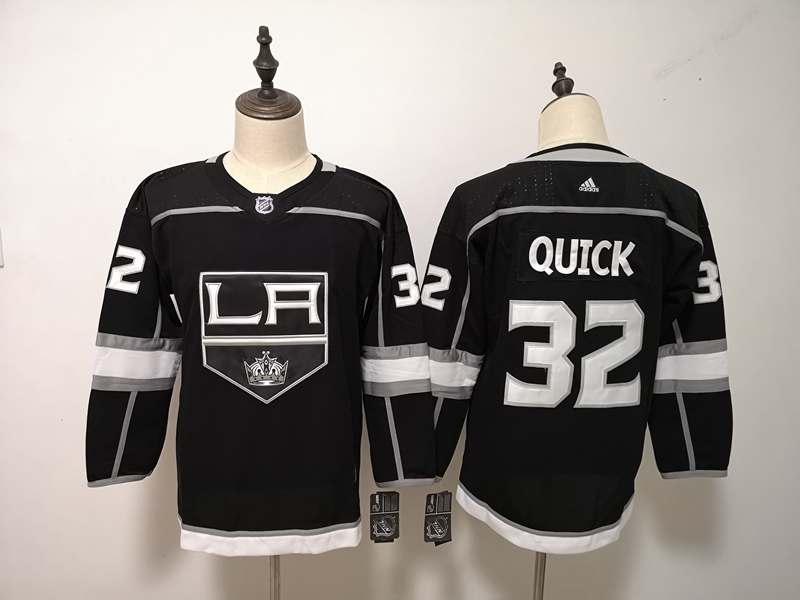 Los Angeles Kings #32 QUICK Black Women NHL Jersey Los Angeles Kings #32 QUICK Black Women NHL Jersey
