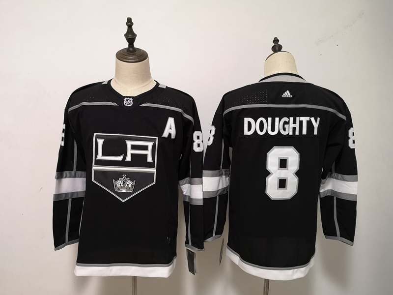 Los Angeles Kings #8 DOUGHTY Black Women NHL Jersey Los Angeles Kings #8 DOUGHTY Black Women NHL Jersey