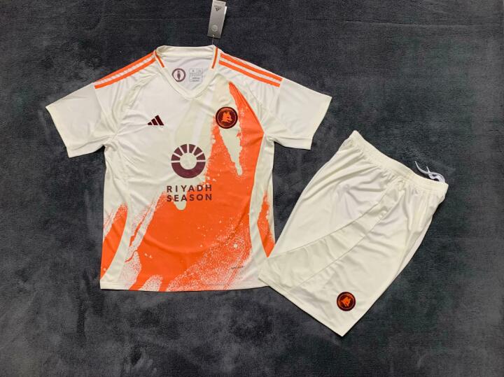 AS Roma Soccer Jersey Away Replica 24/25 AS Roma Soccer Jersey Away Replica 24/25
