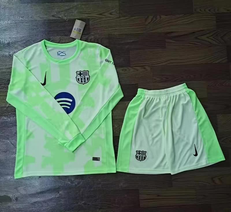 Barcelona Soccer Jersey Third Long Sleeve Replica 24/25 Barcelona Soccer Jersey Third Long Sleeve Replica 24/25