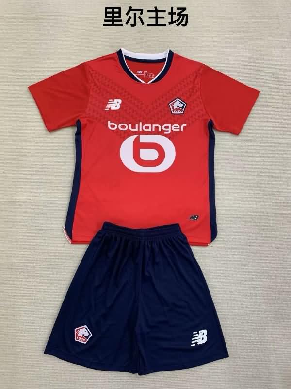 Lille Soccer Jersey Home Replica 24/25 Lille Soccer Jersey Home Replica 24/25