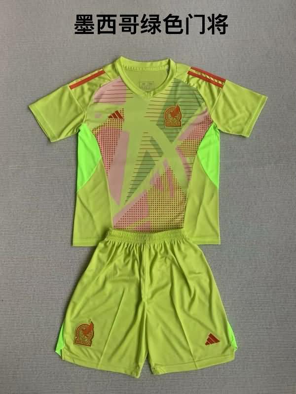 Mexico Soccer Jersey Goalkeeper Yellow Replica 2024