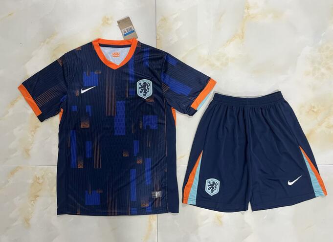 Netherlands Soccer Jersey Away Replica 2024