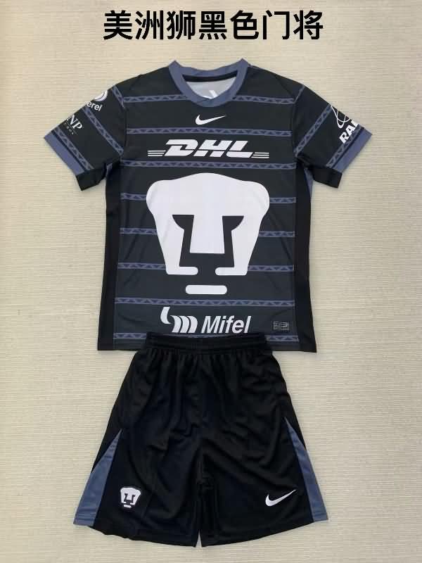 Pumas UNAM Soccer Jersey Goalkeeper Black Replica 24/25 Pumas UNAM Soccer Jersey Goalkeeper Black Replica 24/25