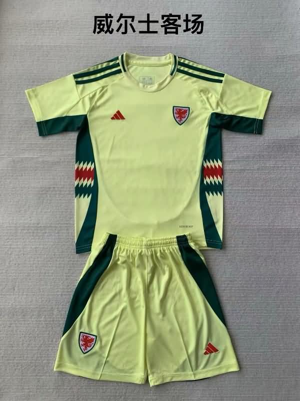 Wales Soccer Jersey Away Replica 2024
