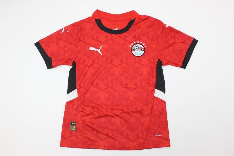 Kids Egypt Soccer Jersey Home Replica 2025