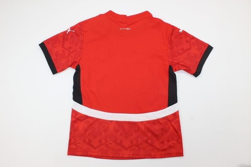 Kids Egypt Soccer Jersey Home Replica 2025