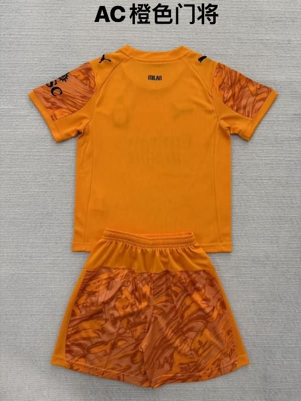 AC Milan 25/26 Goalkeeper Orange Soccer Jersey