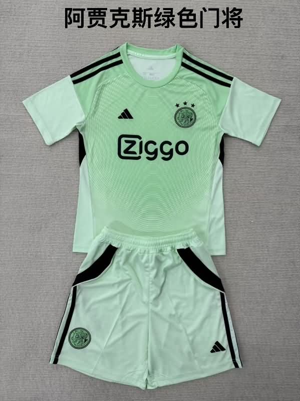 Ajax 25/26 Goalkeeper Green Soccer Jersey