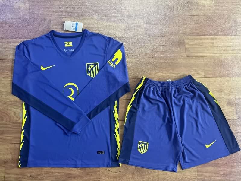 Atletico Madrid 25/26 Away Long Sleeve Soccer Jersey Atletico Madrid 25/26 Away Long Sleeve Soccer Jersey
