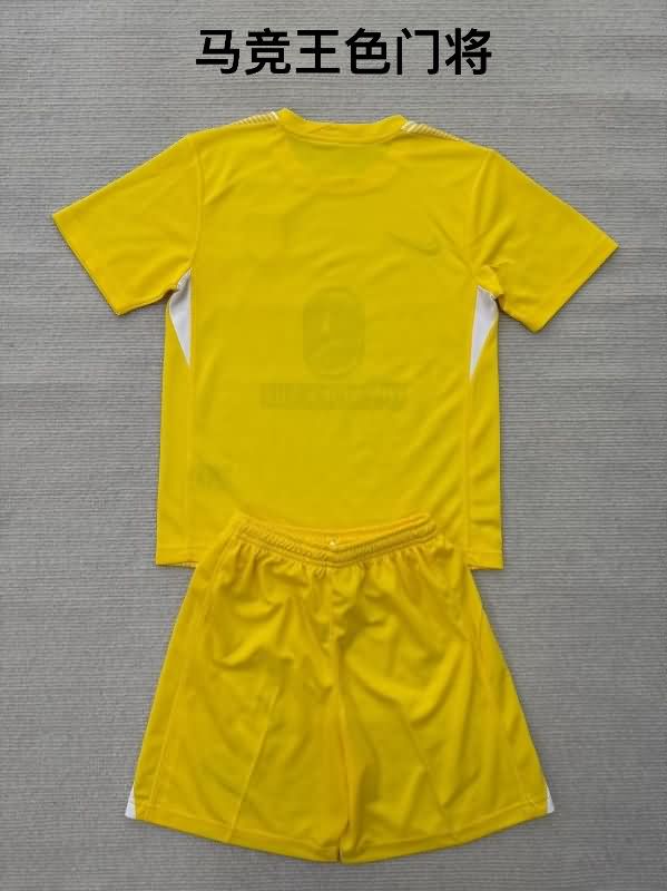 Atletico Madrid 25/26 Goalkeeper Yellow Soccer Jersey