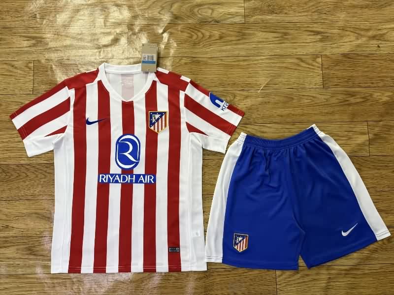 Atletico Madrid 25/26 Home Soccer Jersey Atletico Madrid 25/26 Home Soccer Jersey