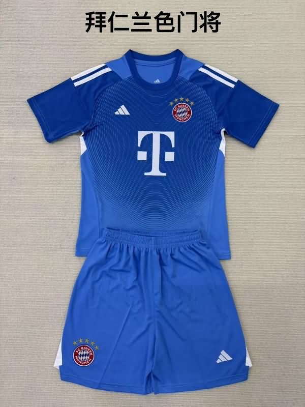 Bayern Munich 25/26 Goalkeeper Blue Soccer Jersey Bayern Munich 25/26 Goalkeeper Blue Soccer Jersey