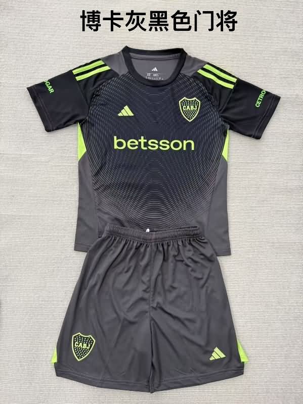 Boca Junior 25/26 Goalkeeper Black Soccer Jersey Boca Junior 25/26 Goalkeeper Black Soccer Jersey