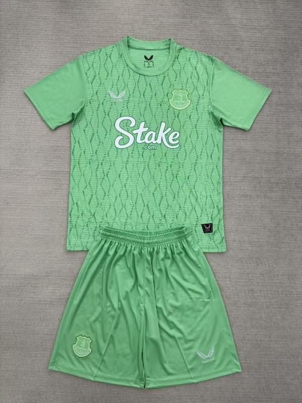 Everton 25/26 Goalkeeper Green Soccer Jersey