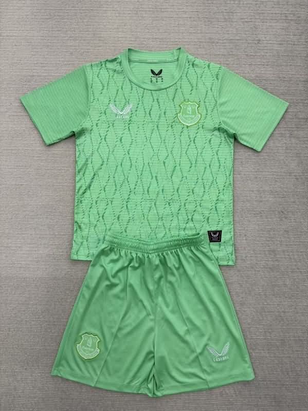 Everton 25/26 Goalkeeper Green Soccer Jersey