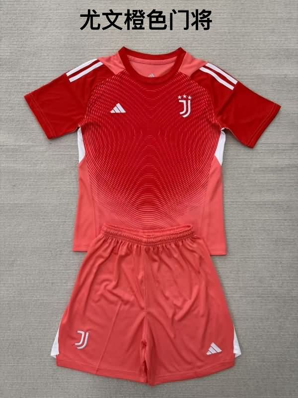 Juventus 25/26 Goalkeeper Red Soccer Jersey