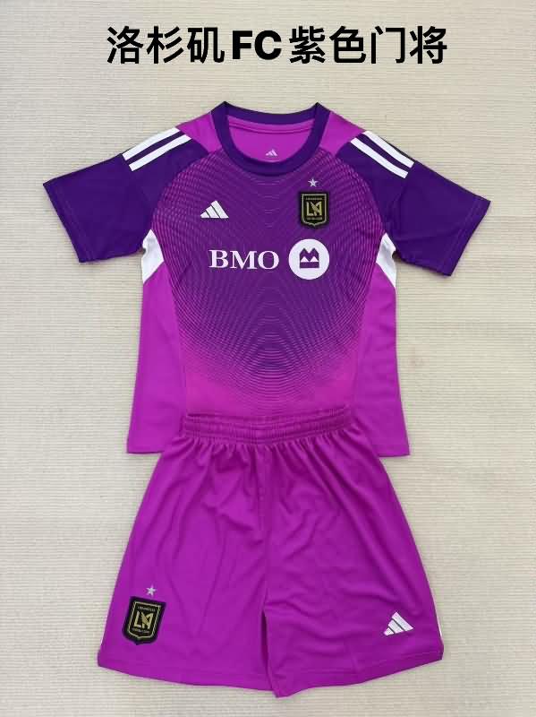 Los Angeles FC Soccer Jersey Goalkeeper Purples Replica 2025