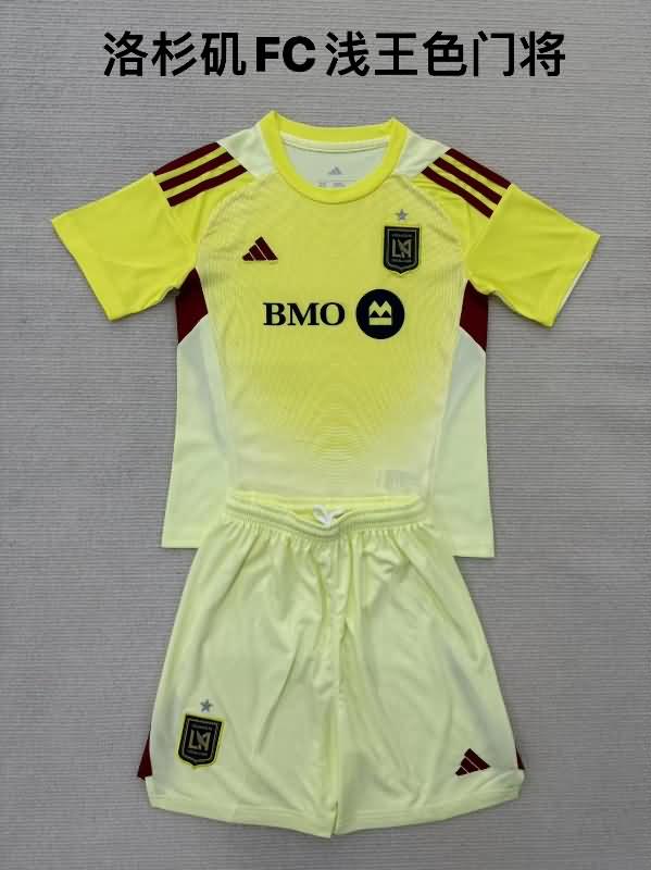 Los Angeles FC Soccer Jersey Goalkeeper Yellow Replica 2025
