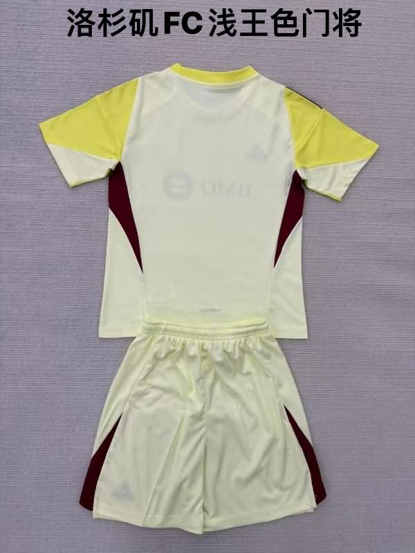 Los Angeles FC Soccer Jersey Goalkeeper Yellow Replica 2025