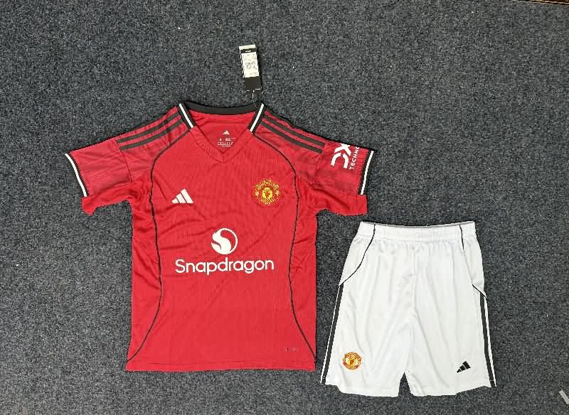 Manchester United 25/26 Home Soccer Jersey