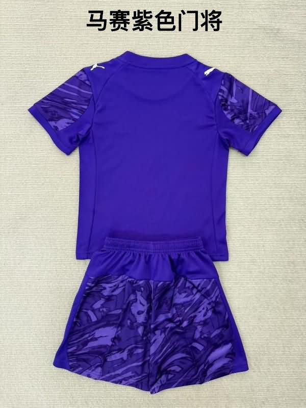 Marseilles 25/26 Goalkeeper Purple Soccer Jersey