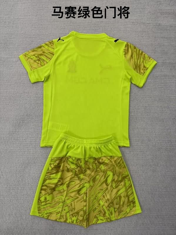 Marseilles 25/26 Goalkeeper Yellow Soccer Jersey