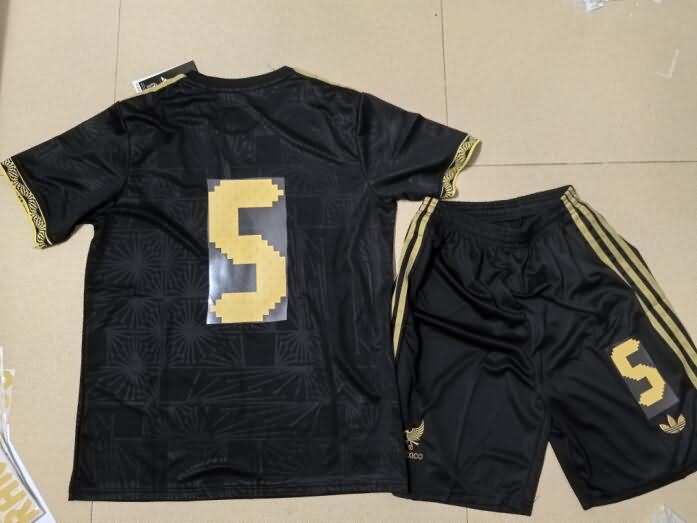 Mexico 2025 Gold Cup Black Soccer Jersey