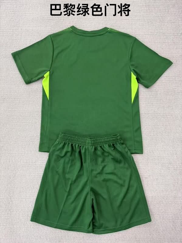 Paris St German 25/26 Goalkeeper Green Soccer Jersey