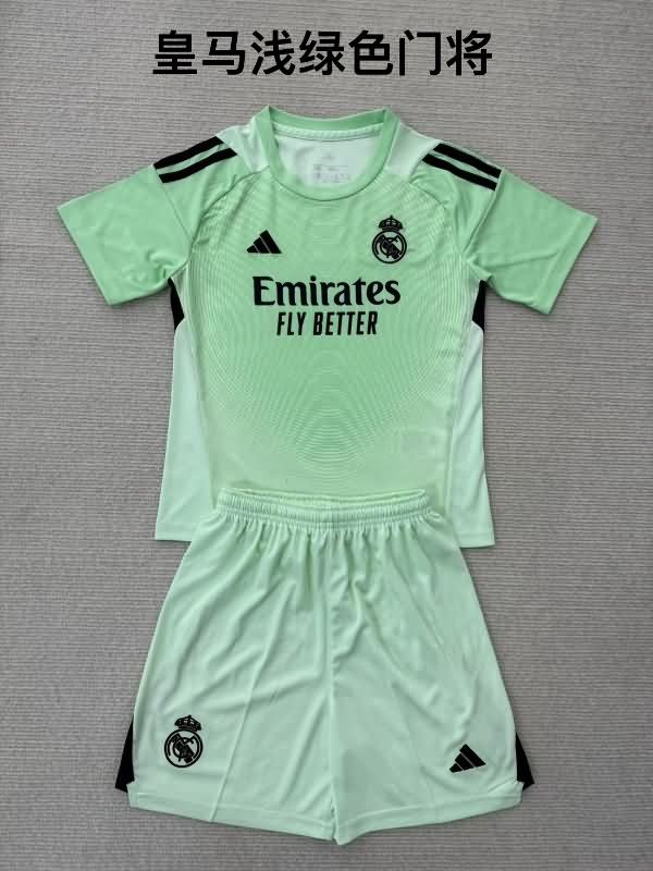 Real Madrid 25/26 Goalkeeper Green Soccer Jersey Real Madrid 25/26 Goalkeeper Green Soccer Jersey