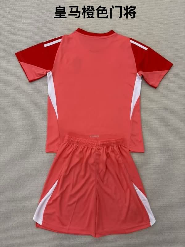 Real Madrid 25/26 Goalkeeper Red Soccer Jersey