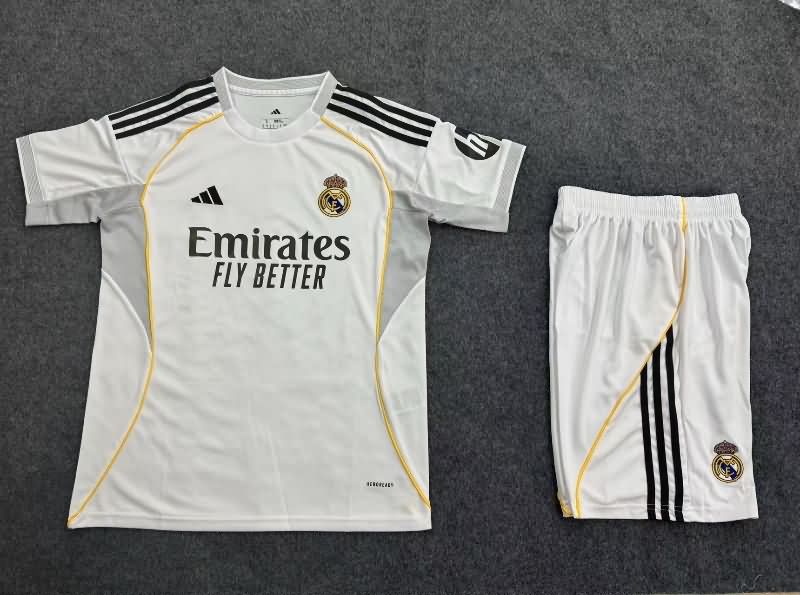 Real Madrid 25/26 Home Soccer Jersey Real Madrid 25/26 Home Soccer Jersey