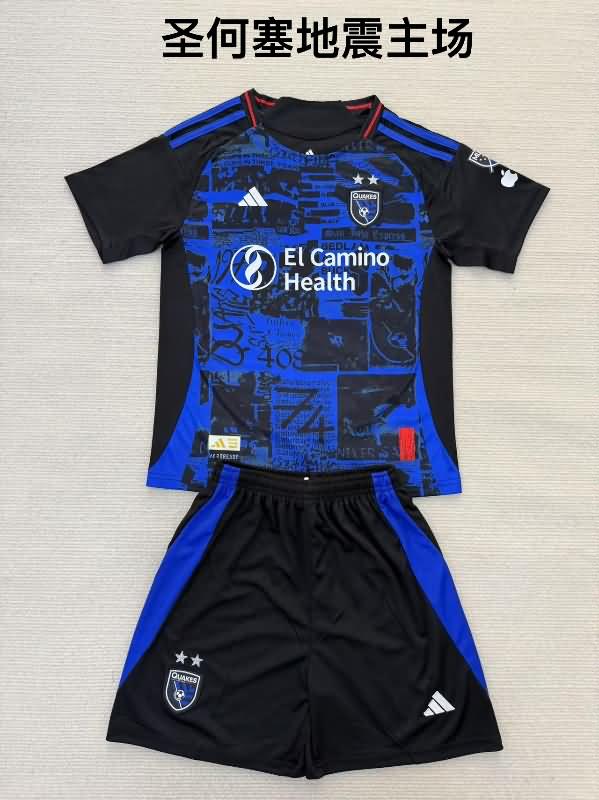 San Jose Earthquakes Soccer Jersey Home Replica 2025