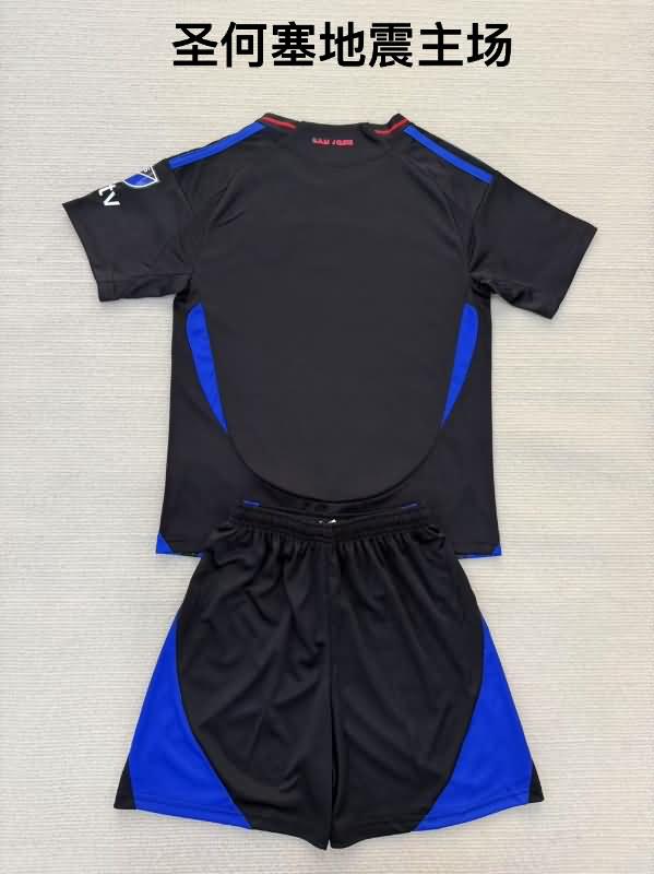 San Jose Earthquakes Soccer Jersey Home Replica 2025