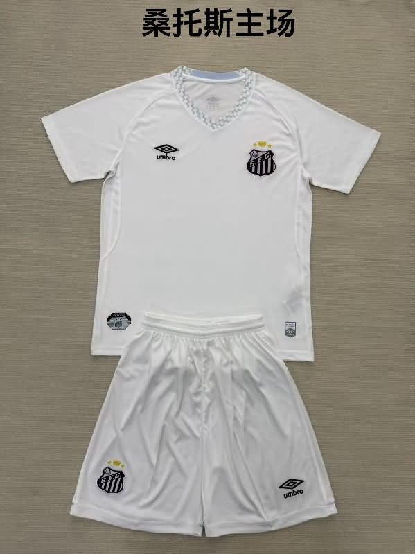 Santos 2025 Home Soccer Jersey Santos 2025 Home Soccer Jersey