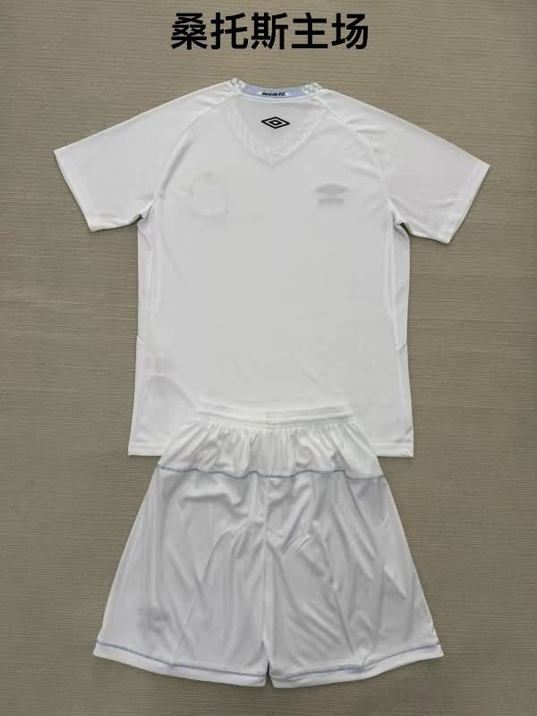 Santos 2025 Home Soccer Jersey