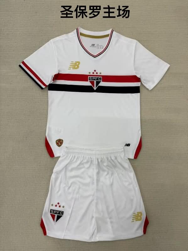 Sao Paulo Soccer Jersey Home Replica 2025