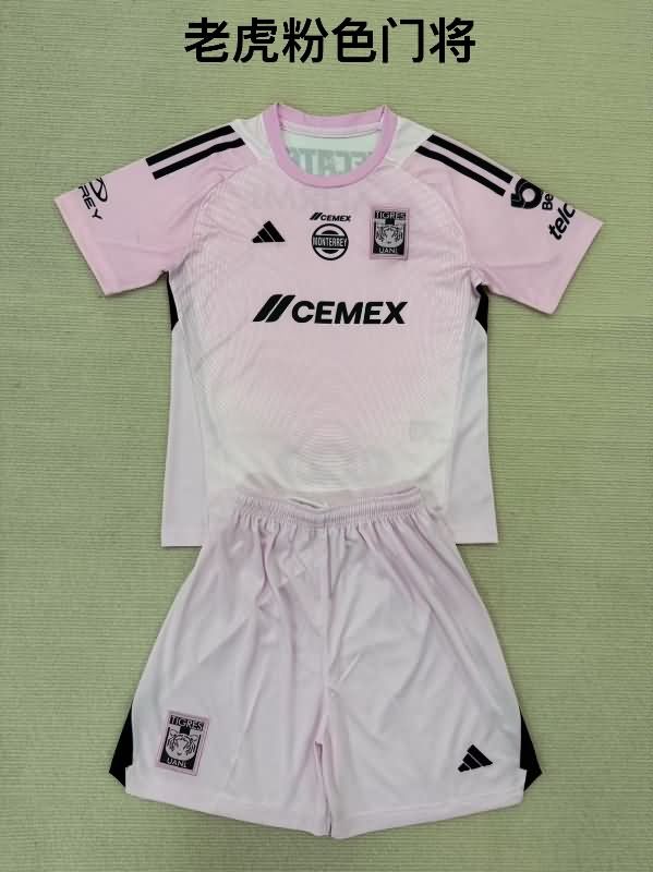 Tigres UANL 25/26 Goalkeeper Pink Soccer Jersey Tigres UANL 25/26 Goalkeeper Pink Soccer Jersey