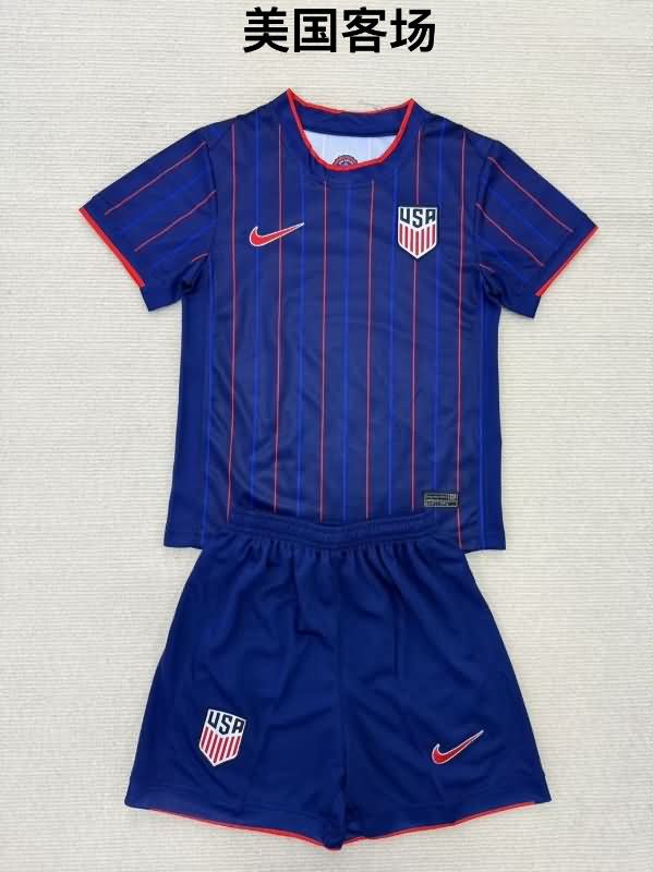 USA 2025 Away Soccer Jersey