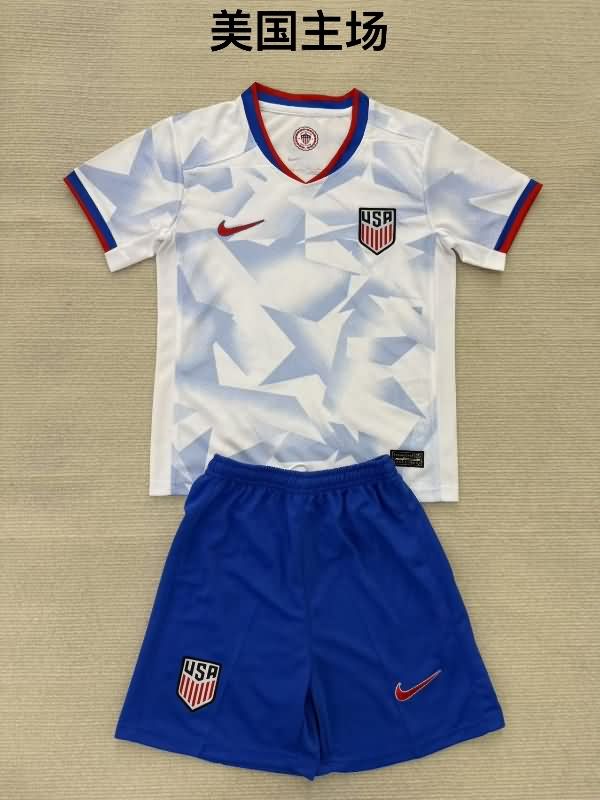 USA 2025 Home Soccer Jersey