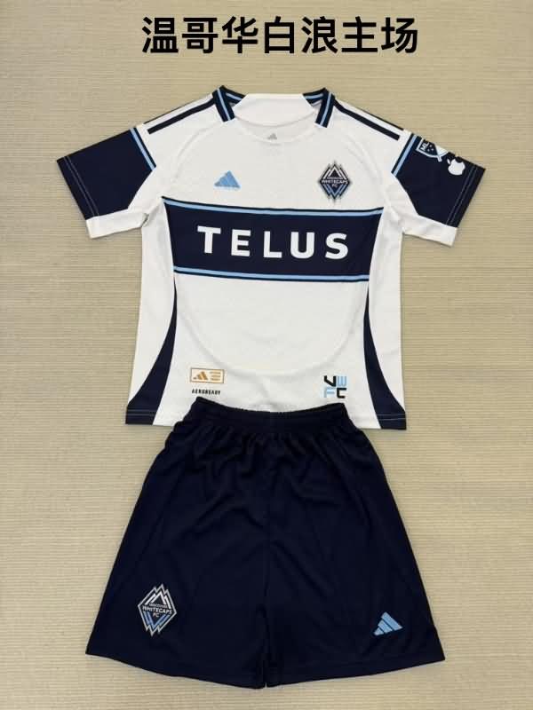 Vancouver Whitecaps Soccer Jersey Home Replica 2025