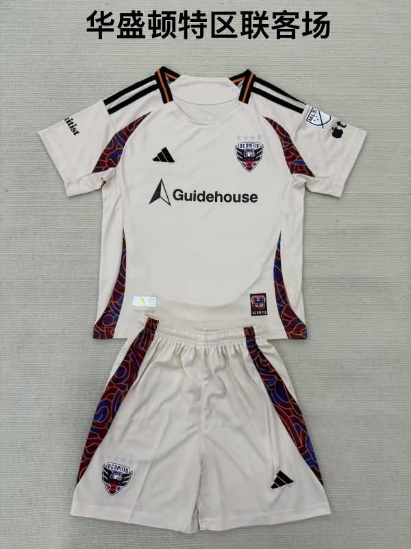 Washington DC Soccer Jersey Away Replica 2025