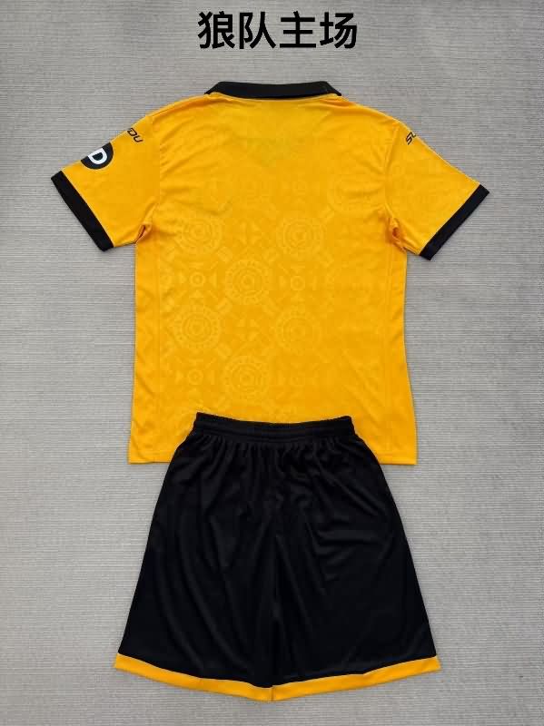 Wolves 25/26 Home Soccer Jersey