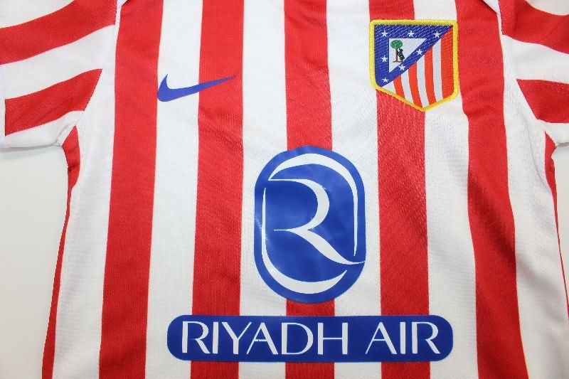 Baby - Atletico Madrid 25/26 Home Soccer Jerseys