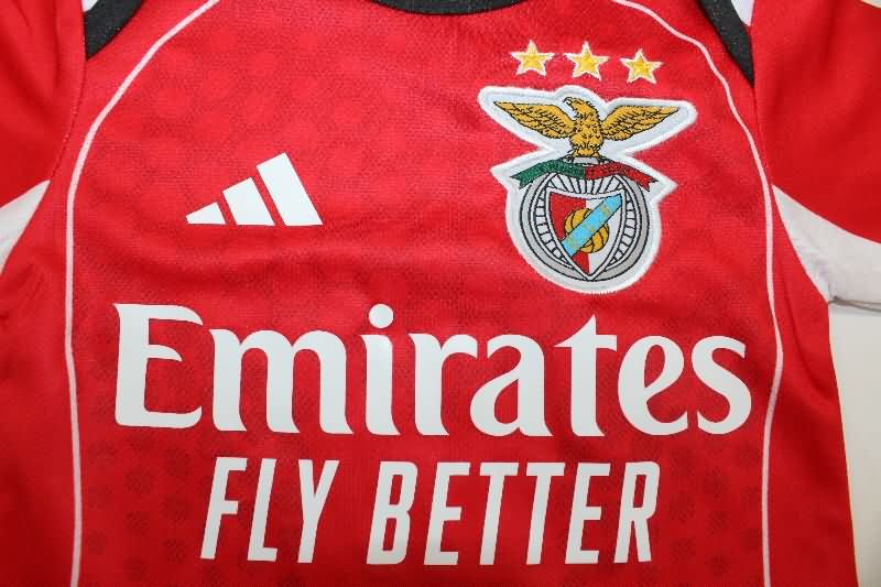Baby - Benfica 25/26 Home Soccer Jerseys