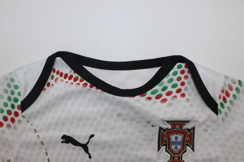 Portugal Soccer Jersey Away Baby Replica 2025